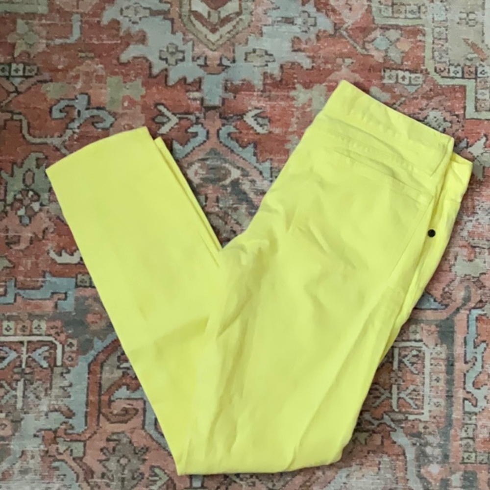 J. Crew Yellow Toothpick Skinny Jean